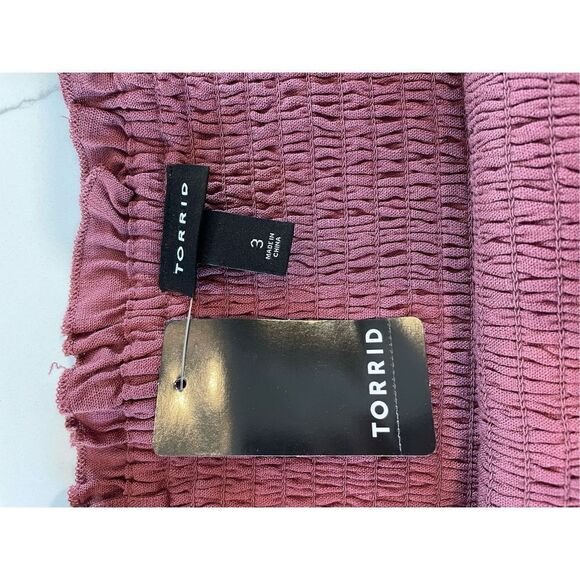 NWT Torrid W Ginger SL Lenny Top Women’s Sz 3/3X/22-24 - Picture 5 of 8